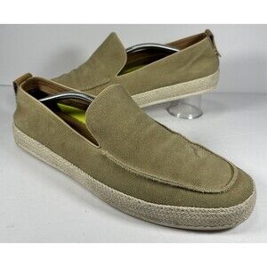 Moretti Gold Label "Navajo" Suede Slip-On Loafers - Men’s Size 12 D